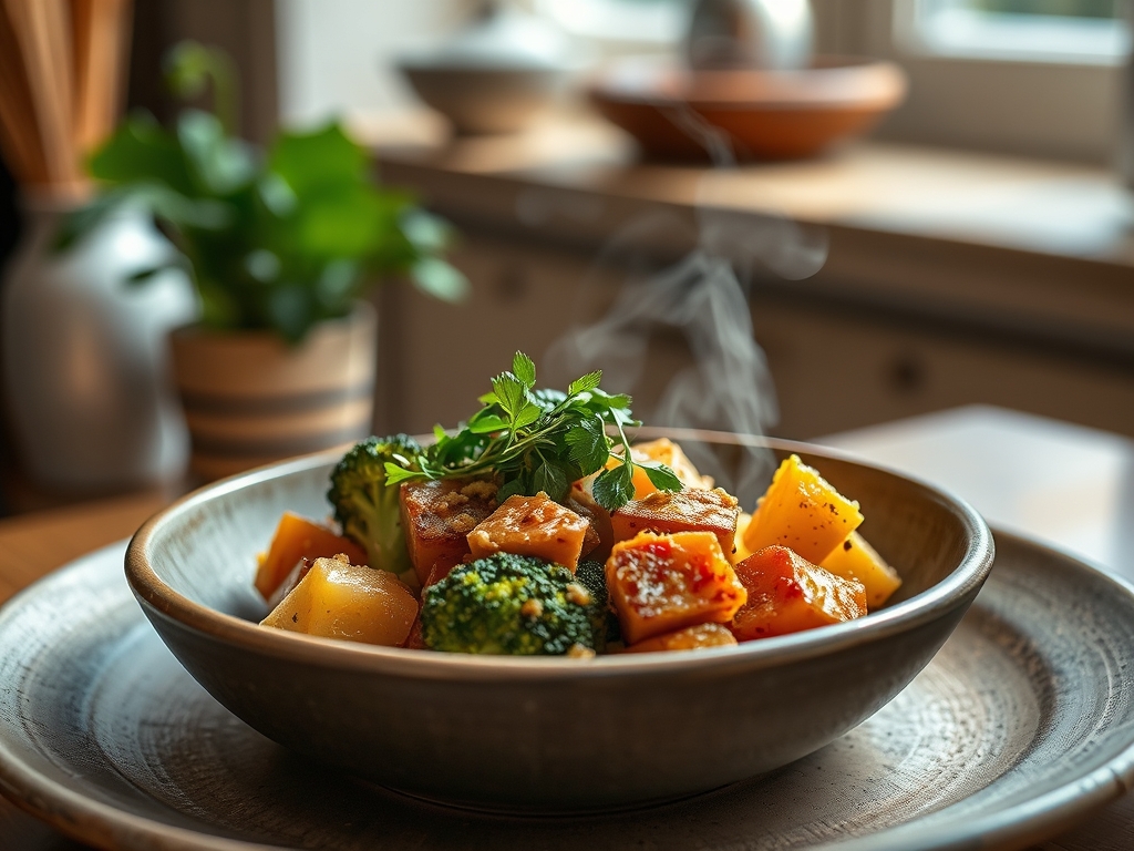 Bowl de ternera y brócoli