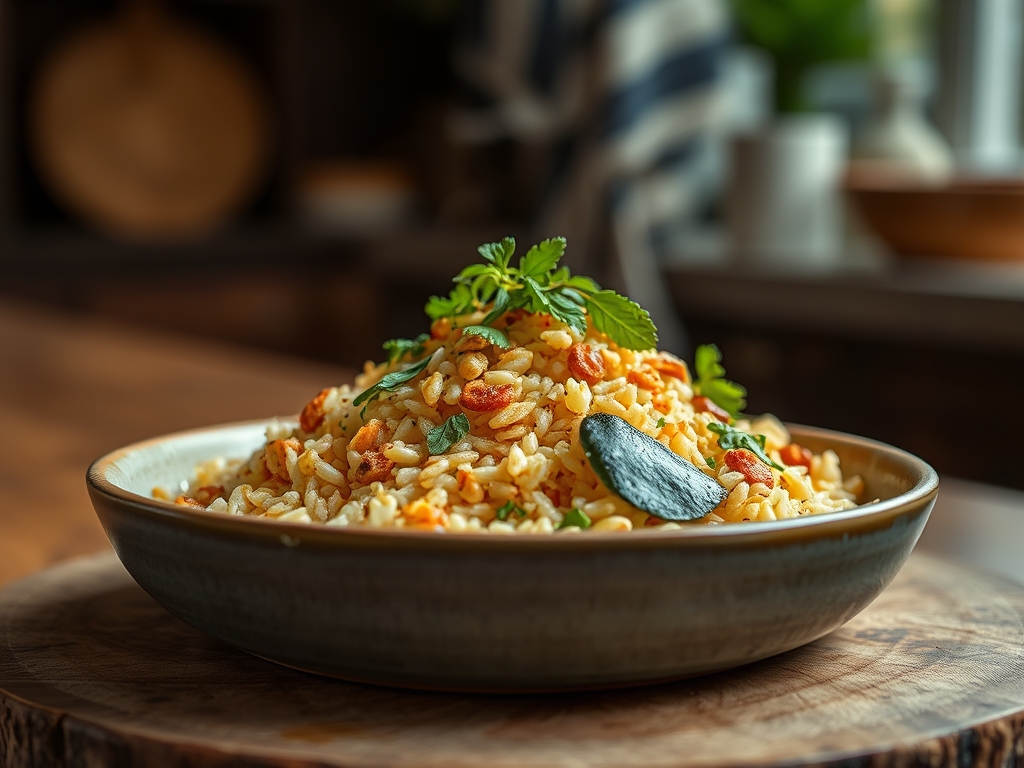Ensalada de arroz y maíz