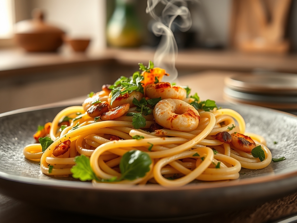 Ensalada de pasta y atún clásica
