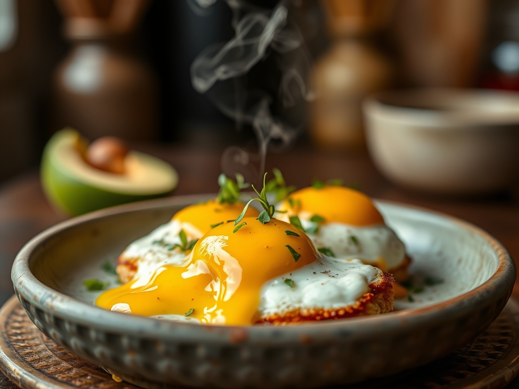 Huevos con aguacate pro