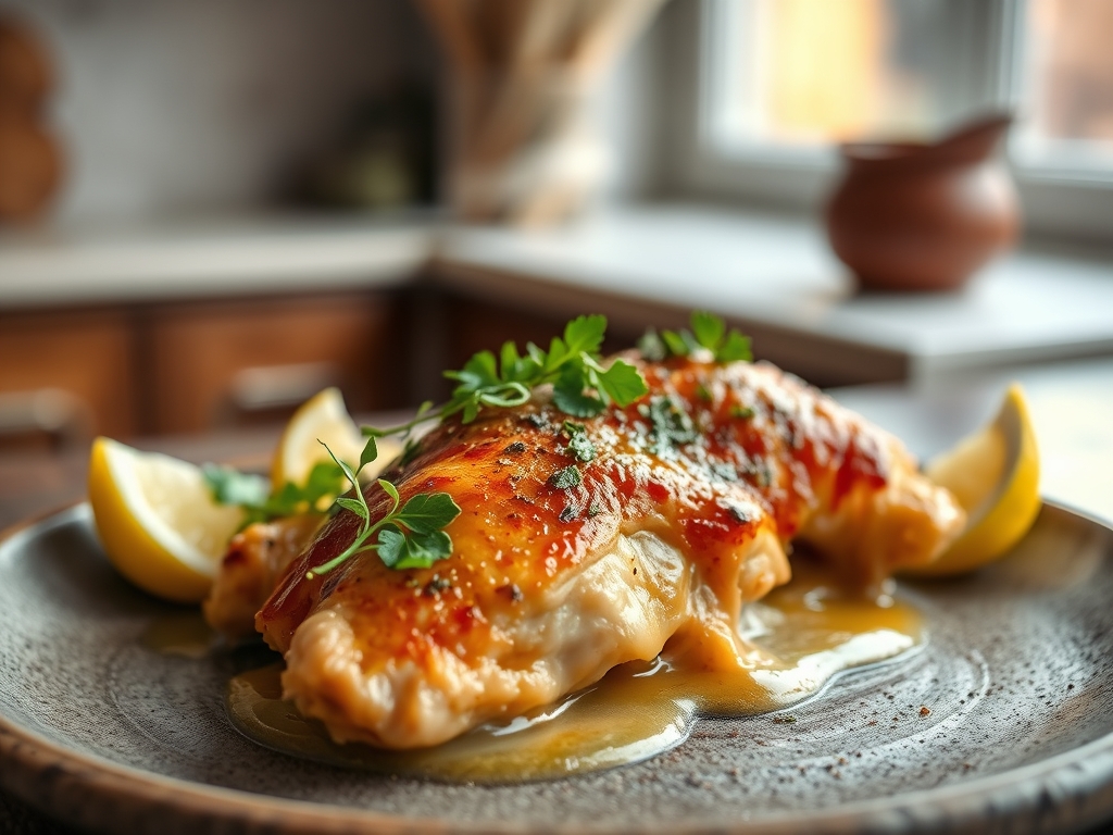Pollo al limón express