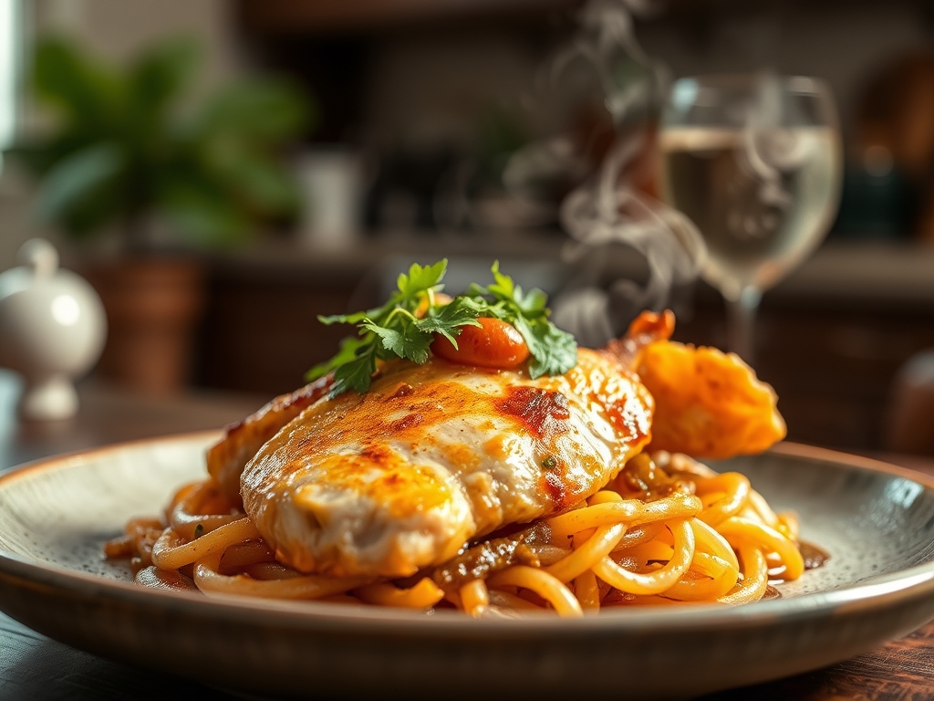 Pollo salteado express