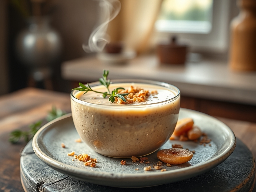 Smoothie de bayas y avena