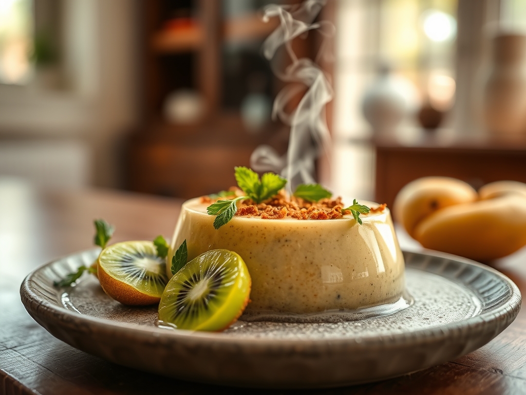 Smoothie de kiwi y espinacas