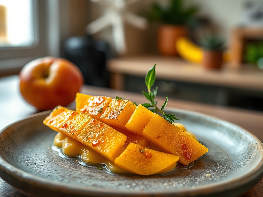 Smoothie de mango y jengibre