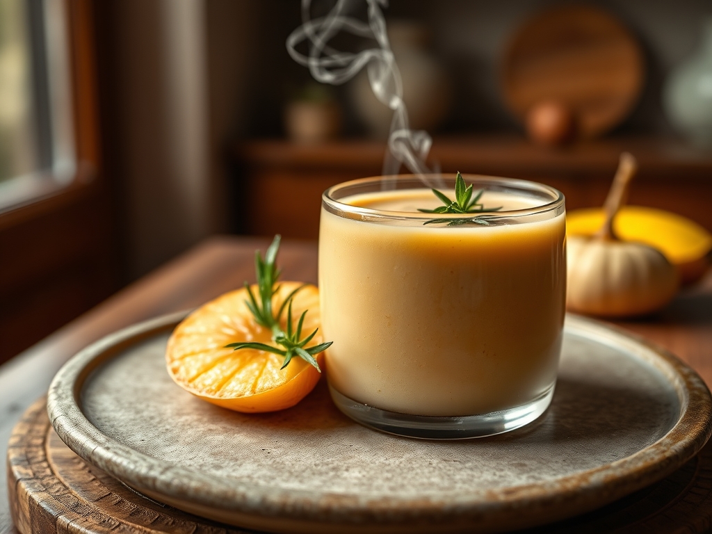 Smoothie de manzana y canela