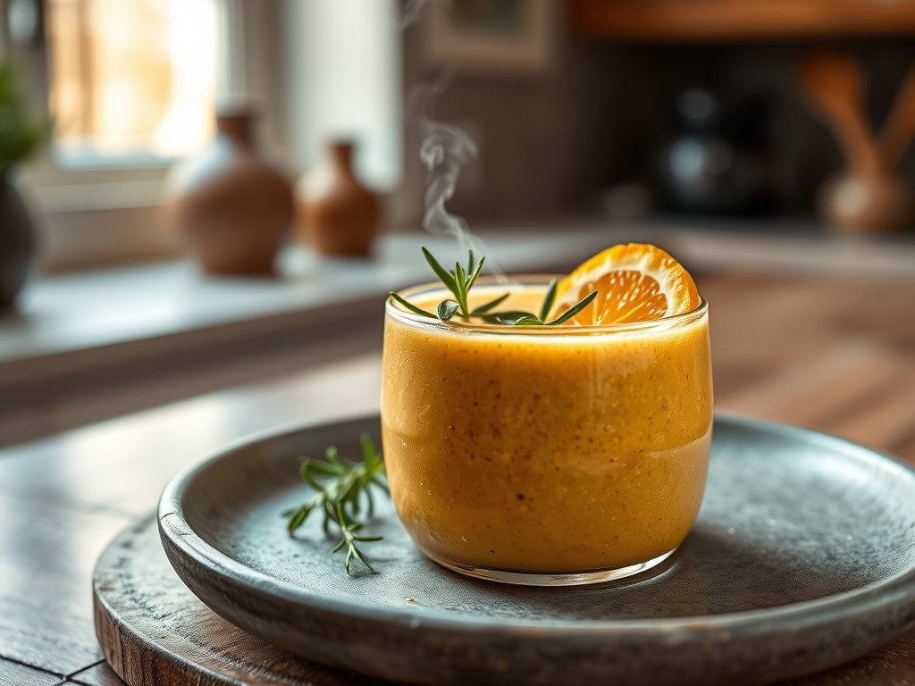 Smoothie de remolacha y naranja