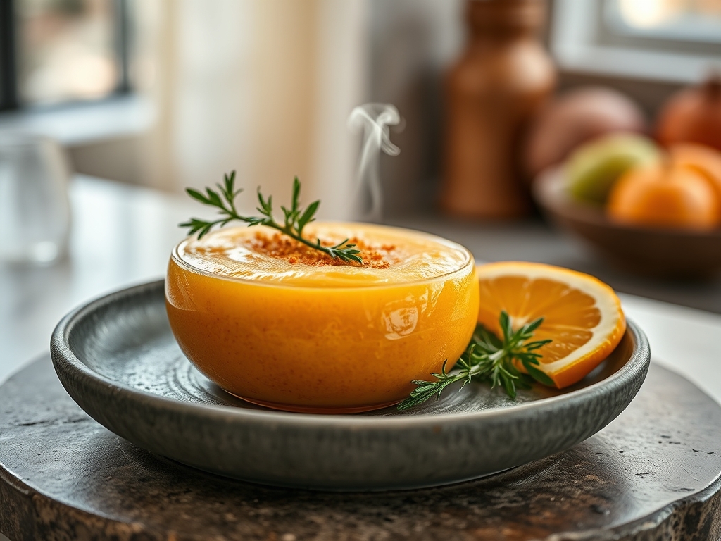 Smoothie de zanahoria y naranja