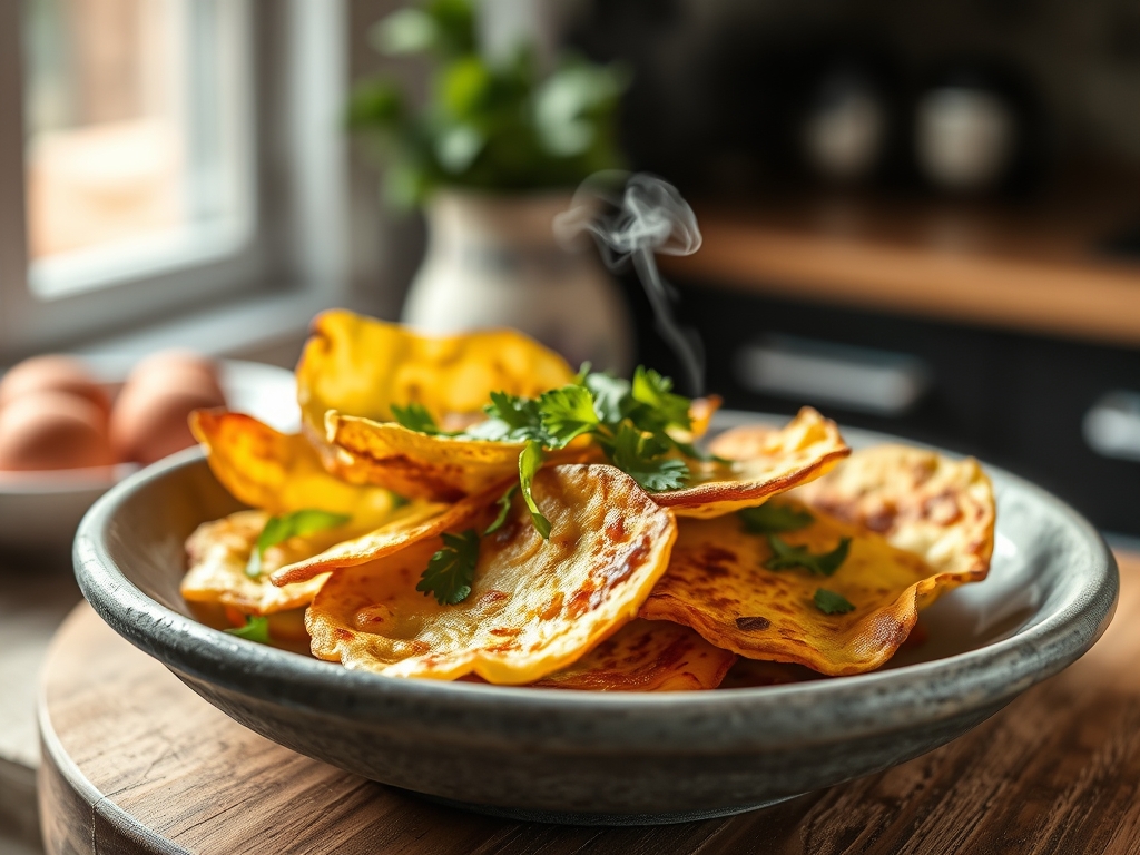 Tortilla de patatas chips