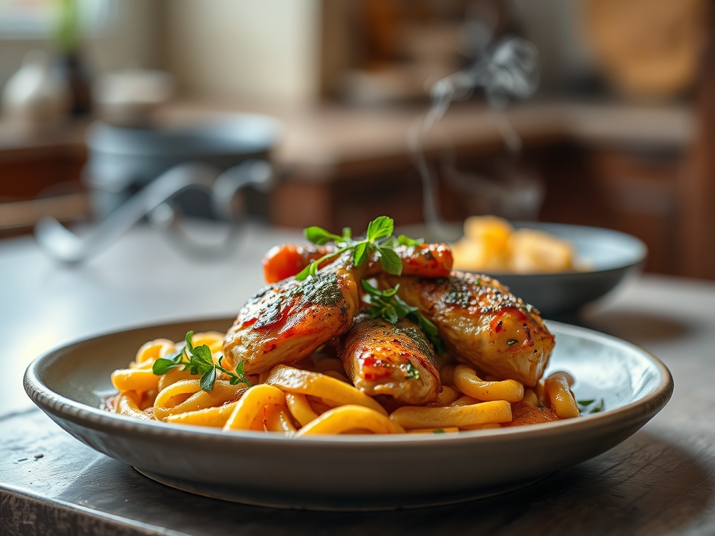 Pollo con especias cajún rápido