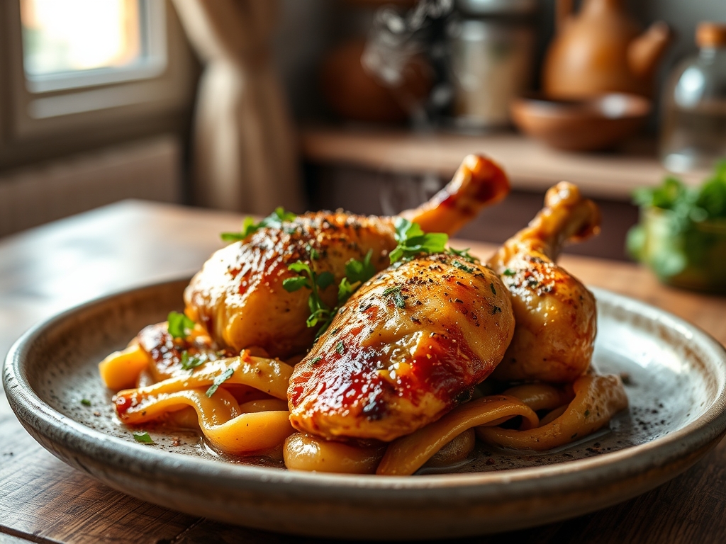 Pollo con sésamo y soja veloz