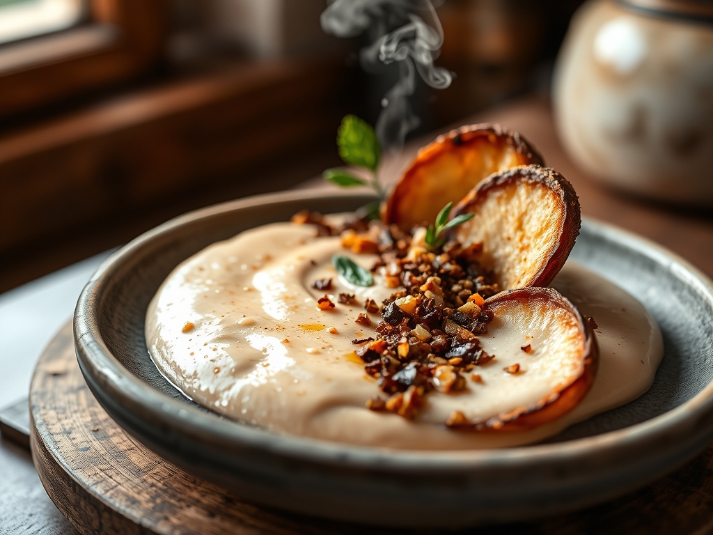 Smoothie bowl de coco y bayas