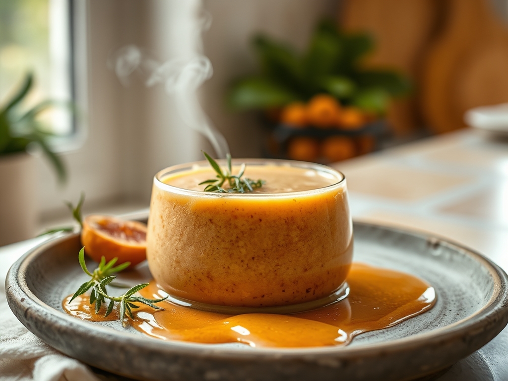 Smoothie de bayas y almendras