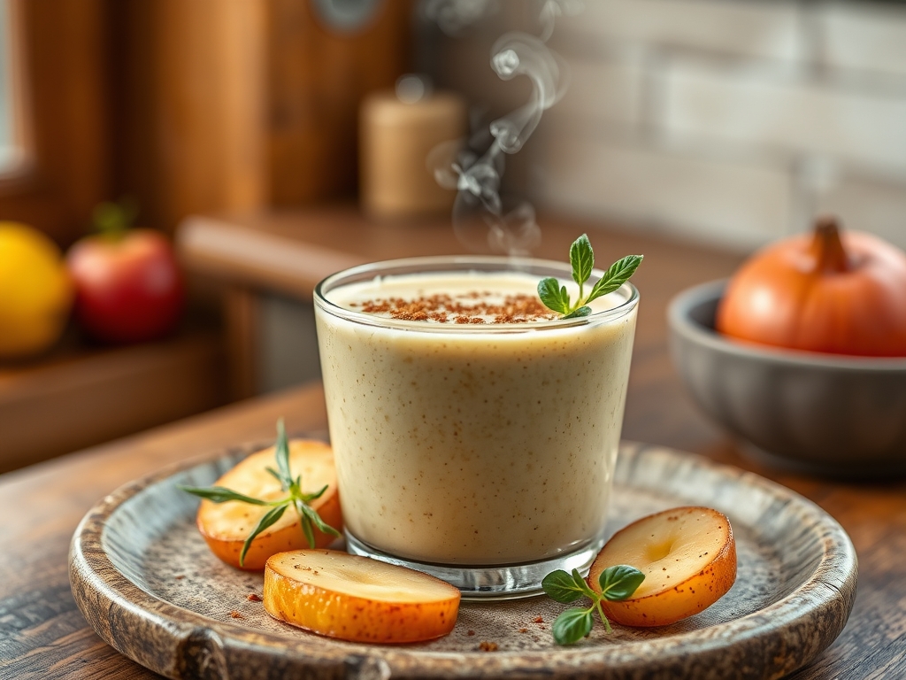 Smoothie de pepino y manzana